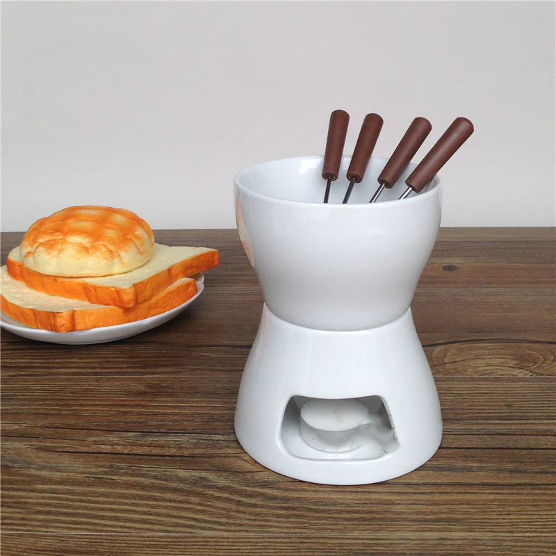 Kitchen Appliances: Small Porcelain Fondue Pot
