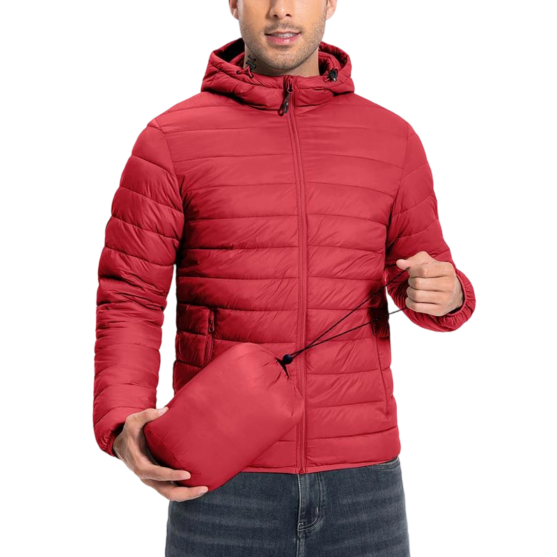Men's Lightweight Packable Insulated Puffer Jacket