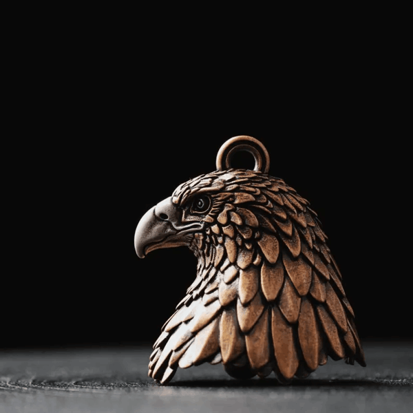 Handcrafted Bronze Eagle Bell