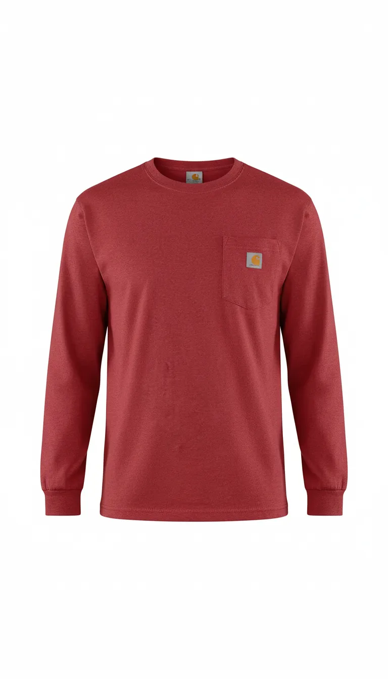 🔥Last Day Promotion!CHT Men's K126 Workwear Loose Fit Heavyweight Short-Sleeve Pocket T-Shirt (Also Available in Big & Tall)