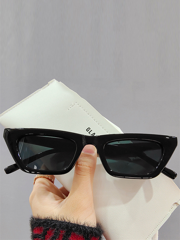 Geometric Sun-Protection Sunglasses Accessories