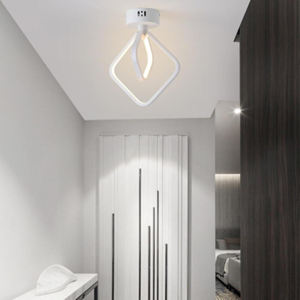 2 Ring Flush Mount Ceiling Light Minimalist Acrylic LED Light