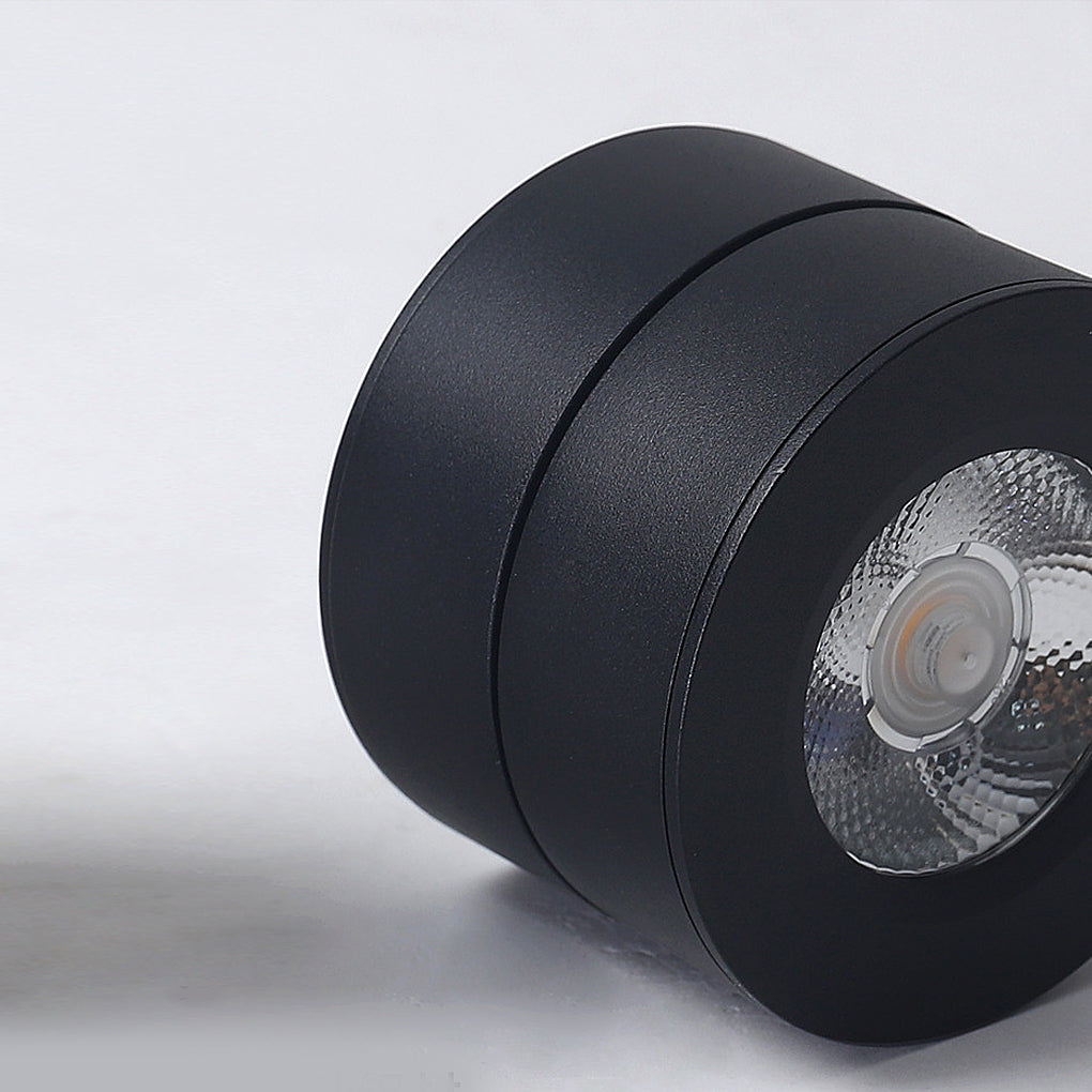 Round Foldable Adjustable LED Nordic Spotlight Flush Mount Ceiling Light