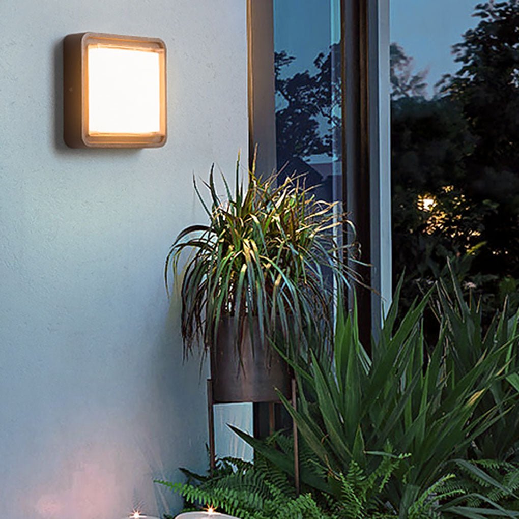 Outdoor Waterproof Dual-use LED Wall Lights Ceiling Lamp for Stair Aisle Courtyard Balcony