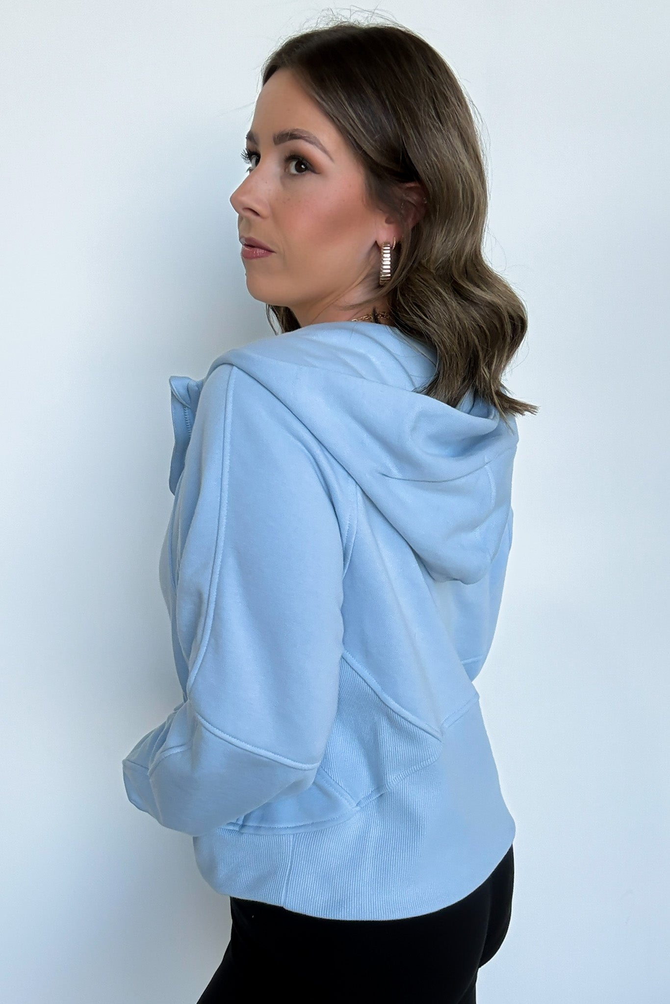 French Terry Zip Up Hoodie