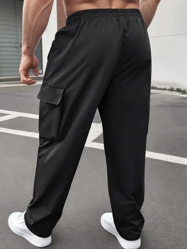 Men’s Casual Cargo Jogger Pants – Comfortable Sporty Trousers for Everyday Wear