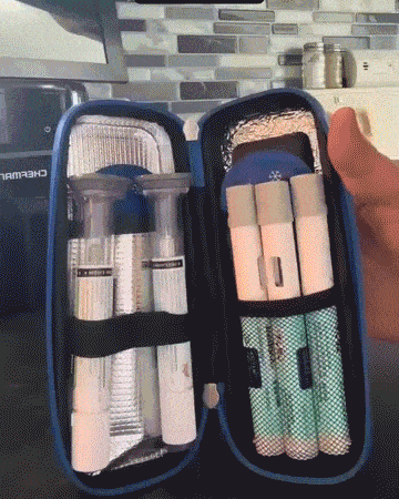 Insulin Cooler Travel Case with Temperature Display