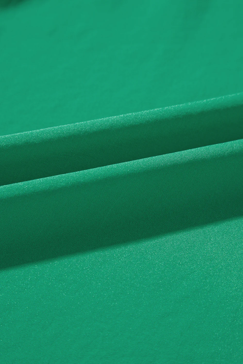 Contrast Floral Embroidered 3/4 Sleeve Notched V Neck Elegant Blouse