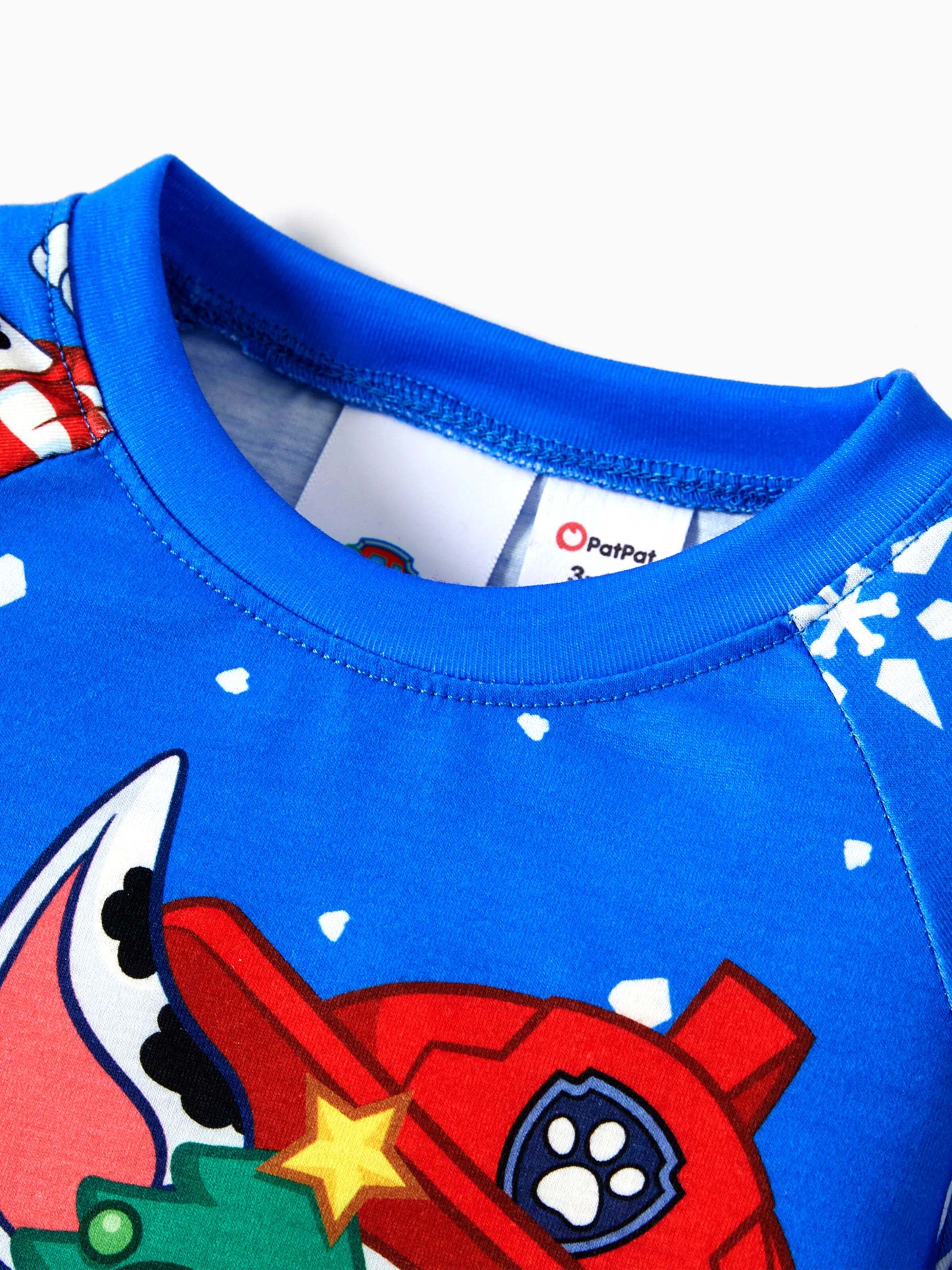 Christmas Family Matching Chase and Marshall Pajamas Sets with Christmas Socks