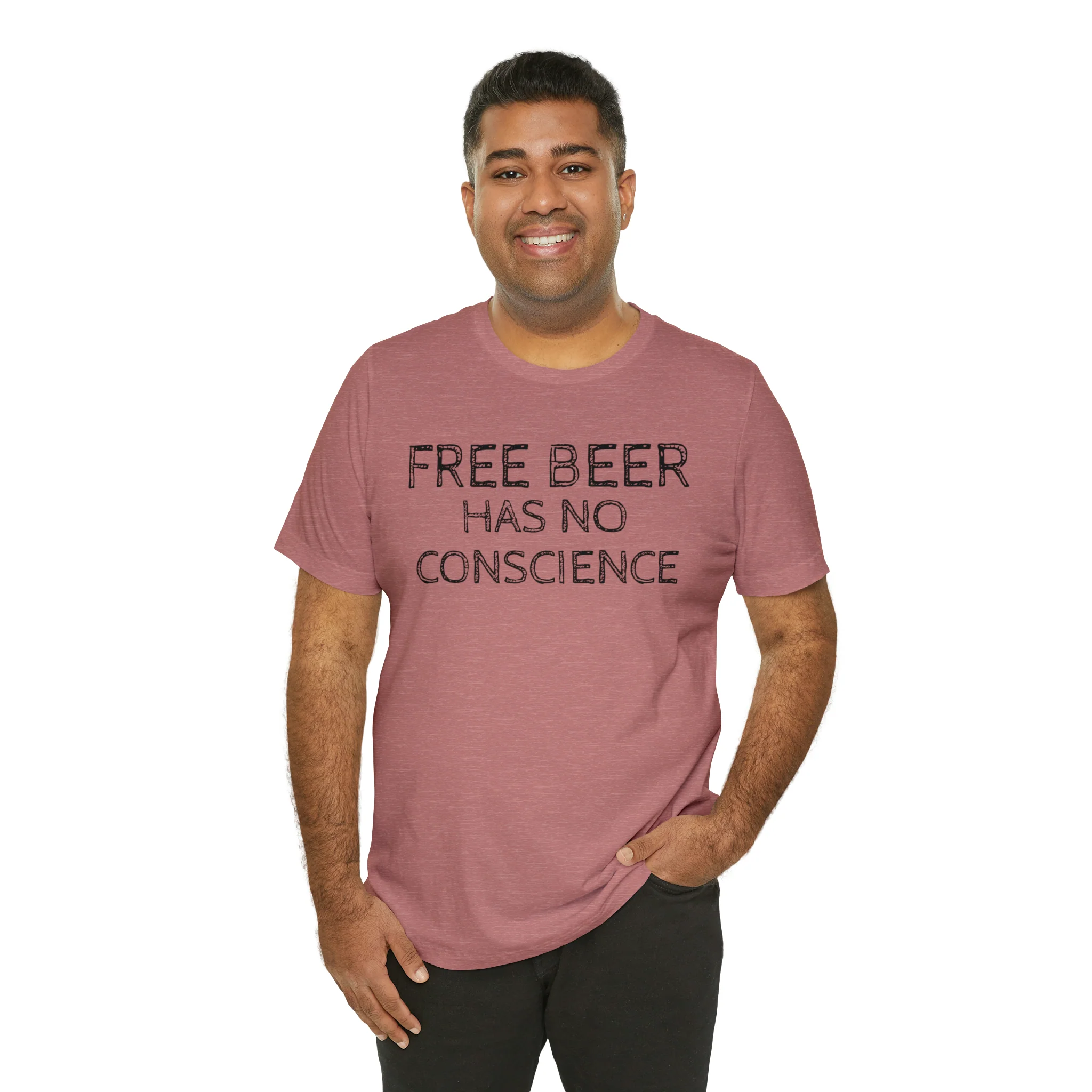 Free Beer Unisex Jersey Short Sleeve Tee