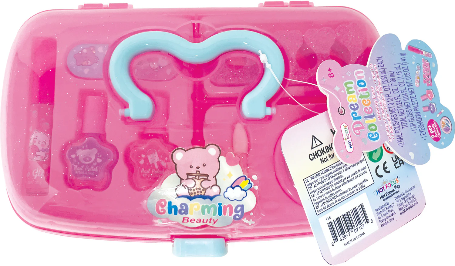 Kawaii Makeup Case Set