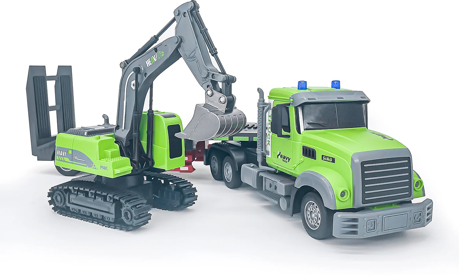 Remote-Control Scooper Truck with Flatbed