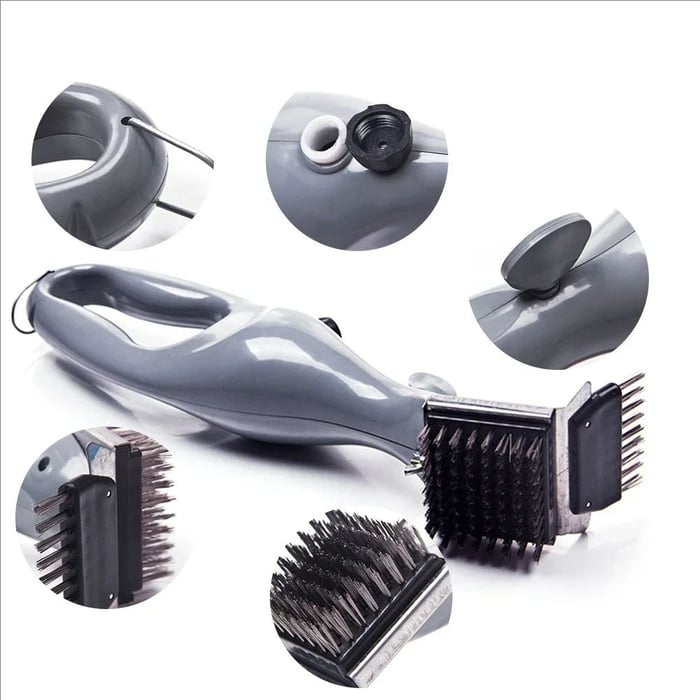 Outdoor BBQ Steam Cleaning Brush