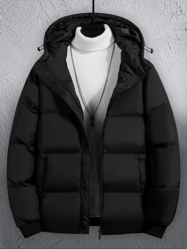🔥Last Day 95% OFF🔥Men's Thick Warm Hooded Puffer Coat