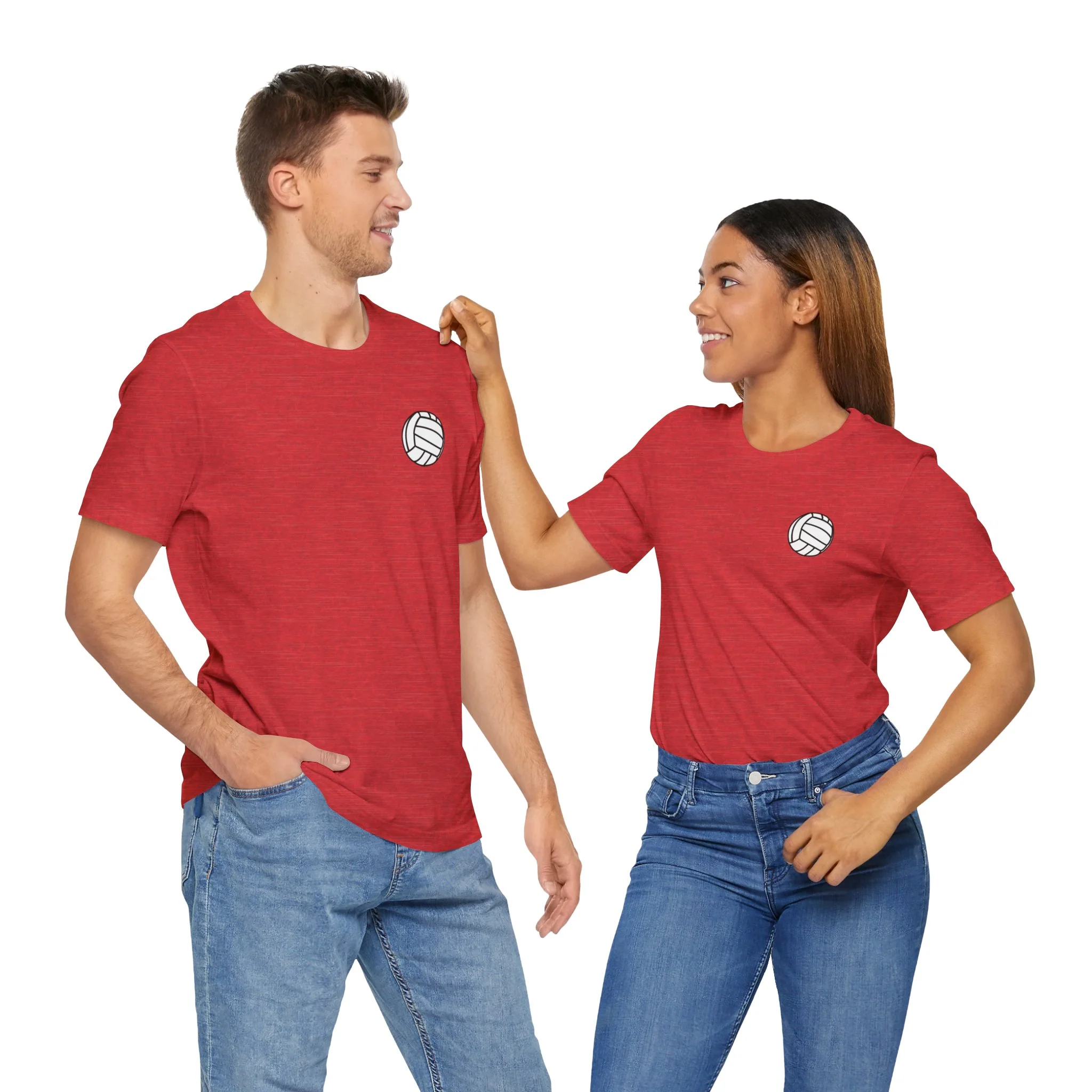 Volleyball Patch Unisex Softstyle T-Shirt