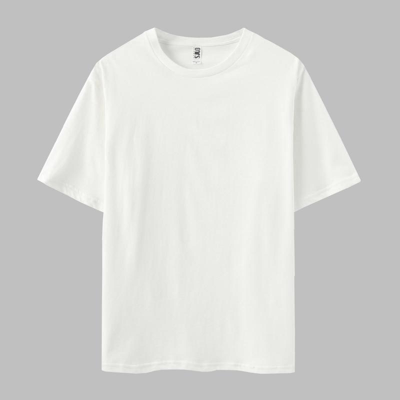 4.3 oz cotton T-shirt 6-Pack Classic Black & White Combo Factory Direct Unisex