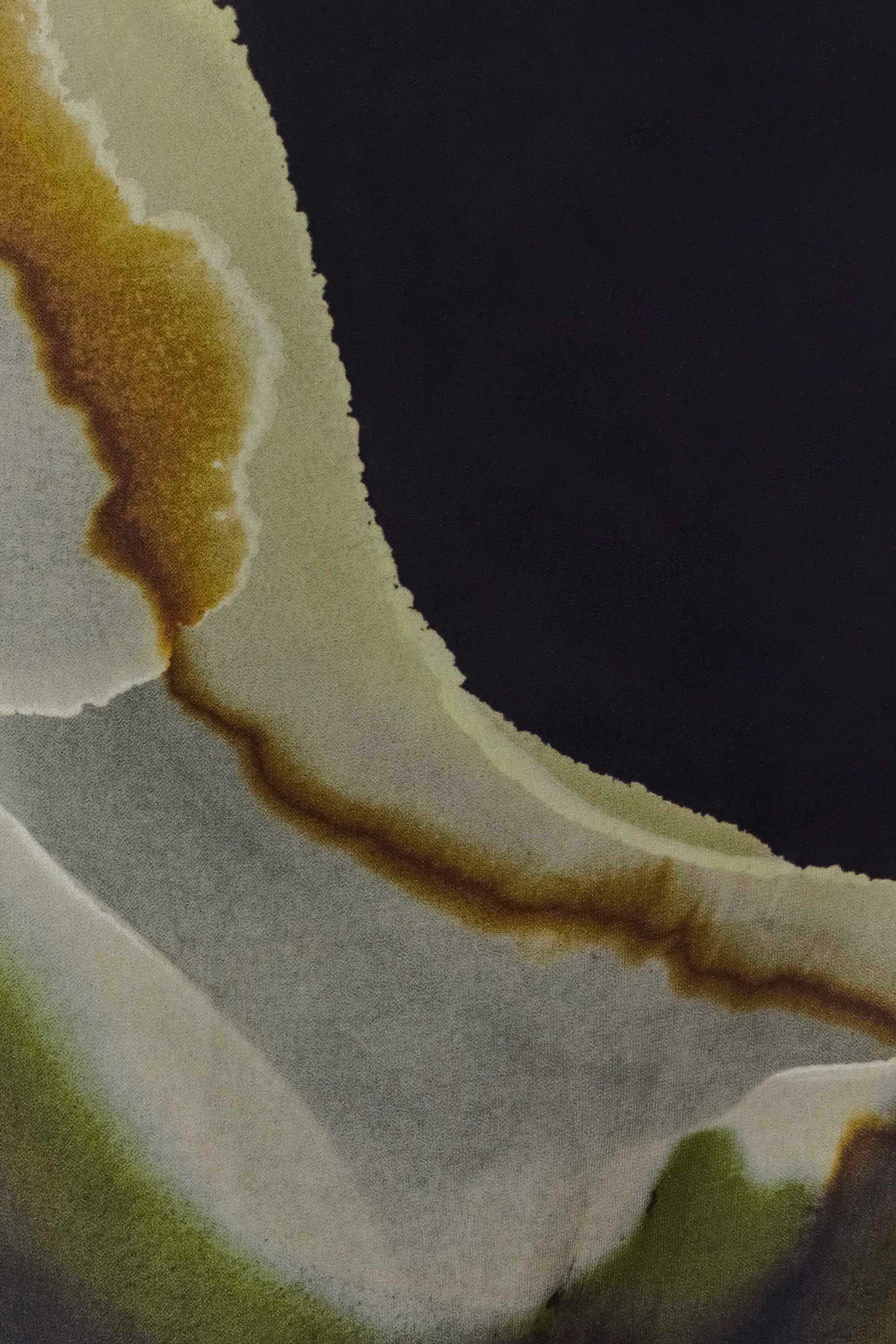 Print Strapless Chiffon Maxi Dress