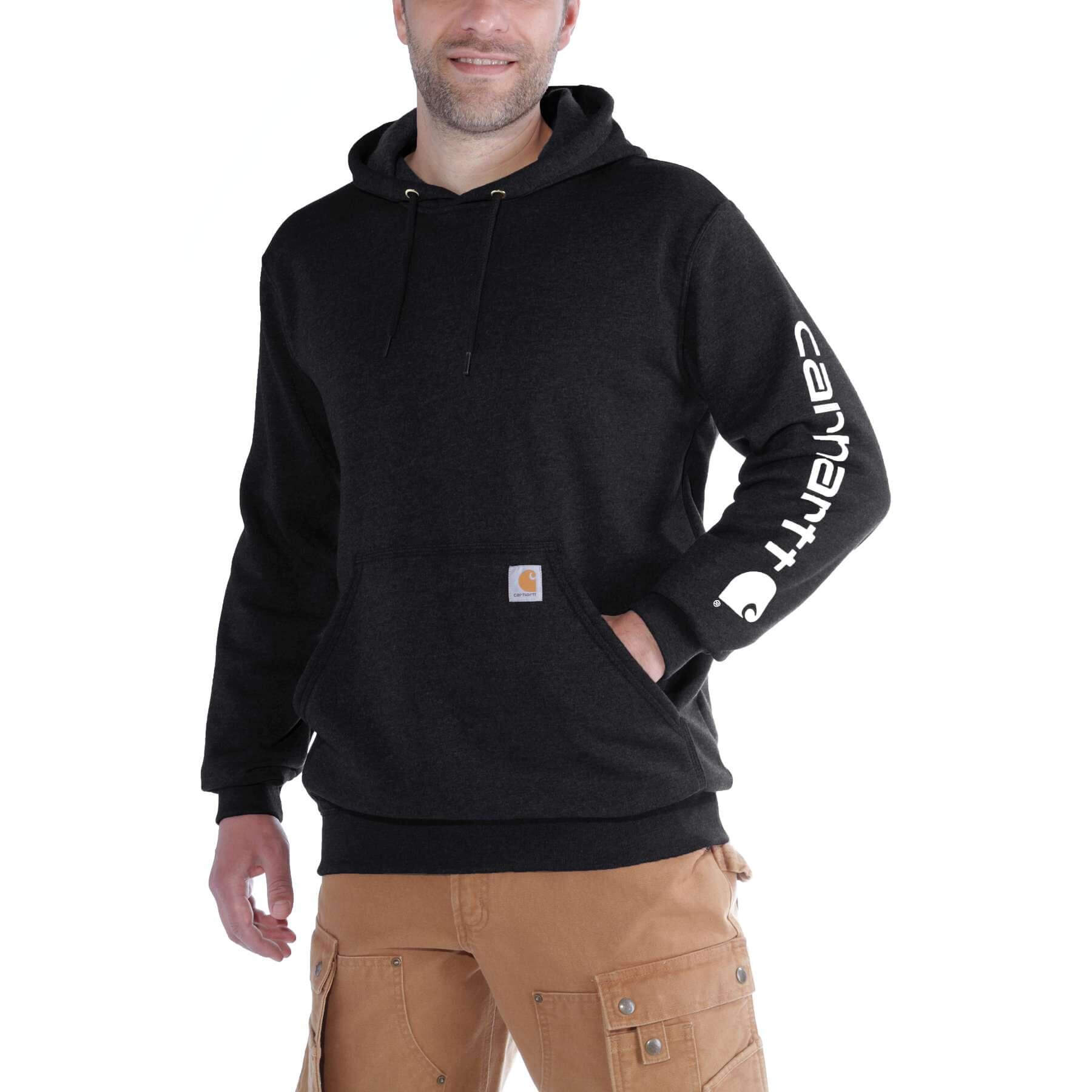 CHT Sleeve Logo Midweight Loose Fit Hoodie K288