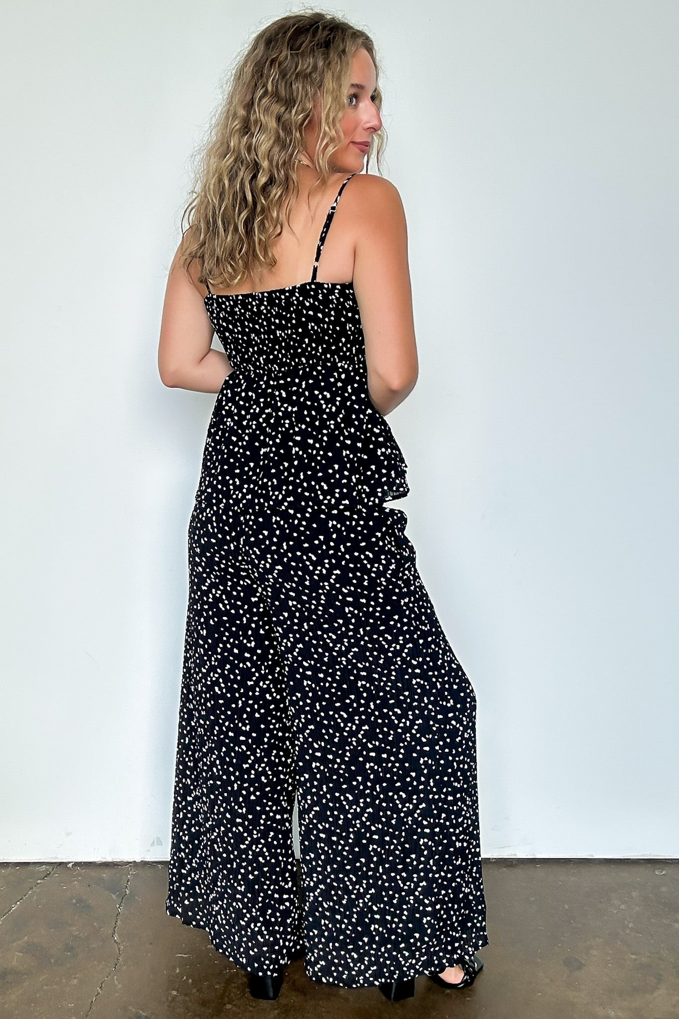 Flare High Waist Flowy Pants