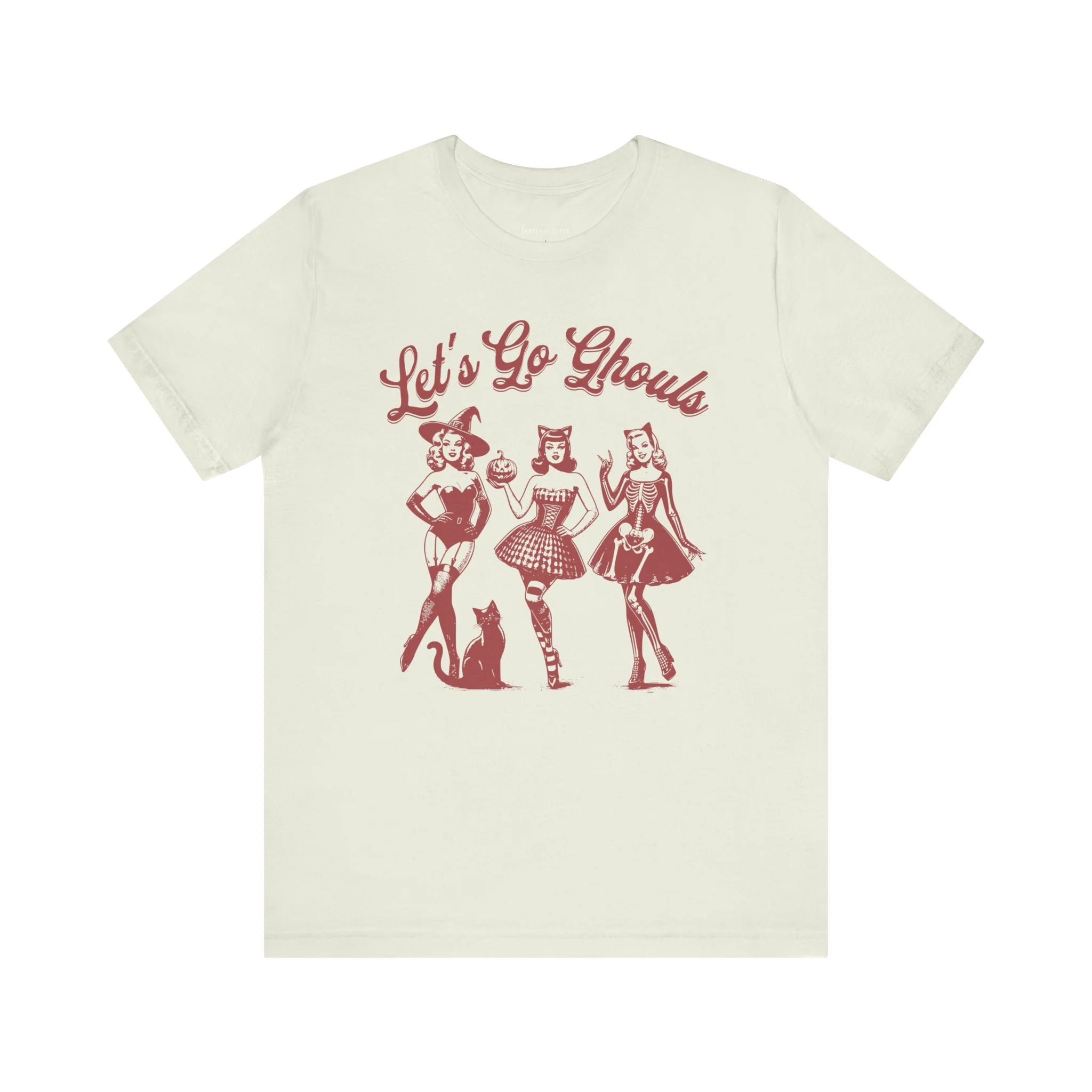 Let's Go Ghouls Bella Canvas Unisex Jersey T-Shirt - Multiple Colors