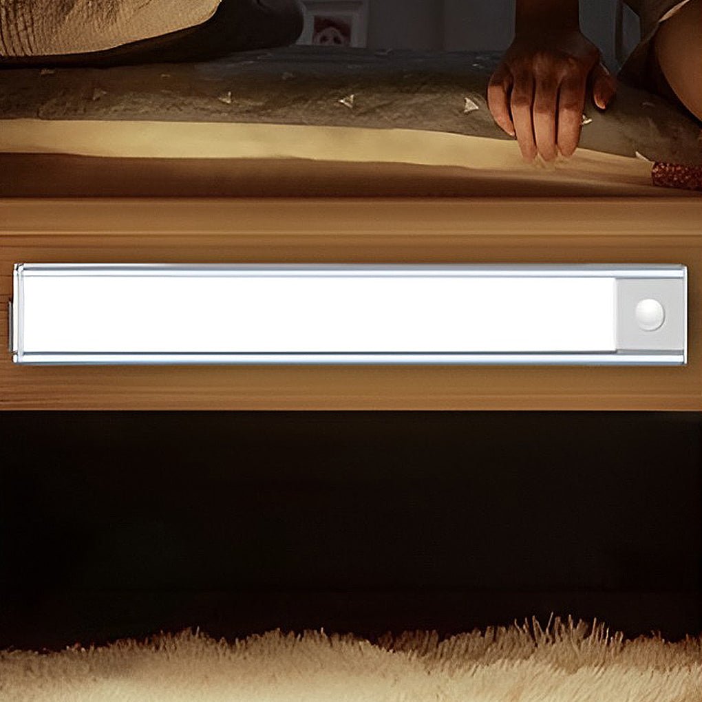 Intelligent Ultra-thin Motion Sensor Wireless Strip LED Cabinet Light with USB Rechargeable