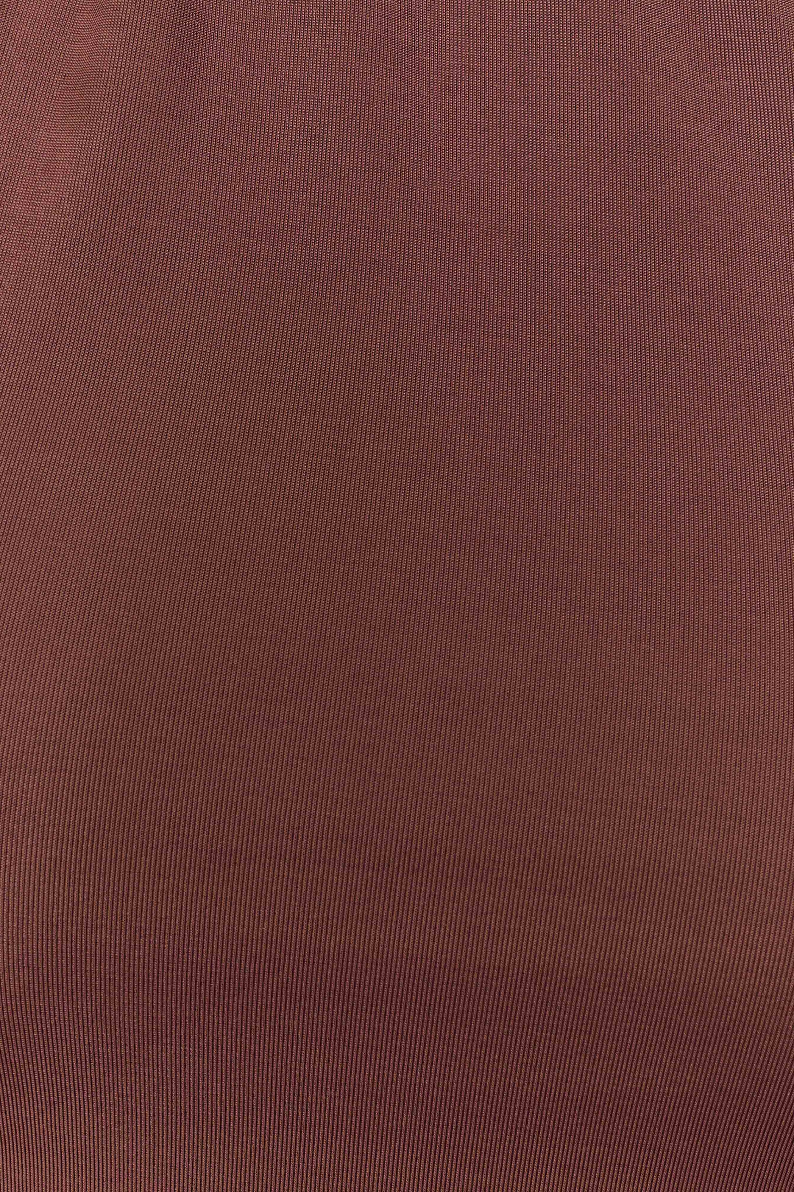 Chocolate Slinky Halter Top