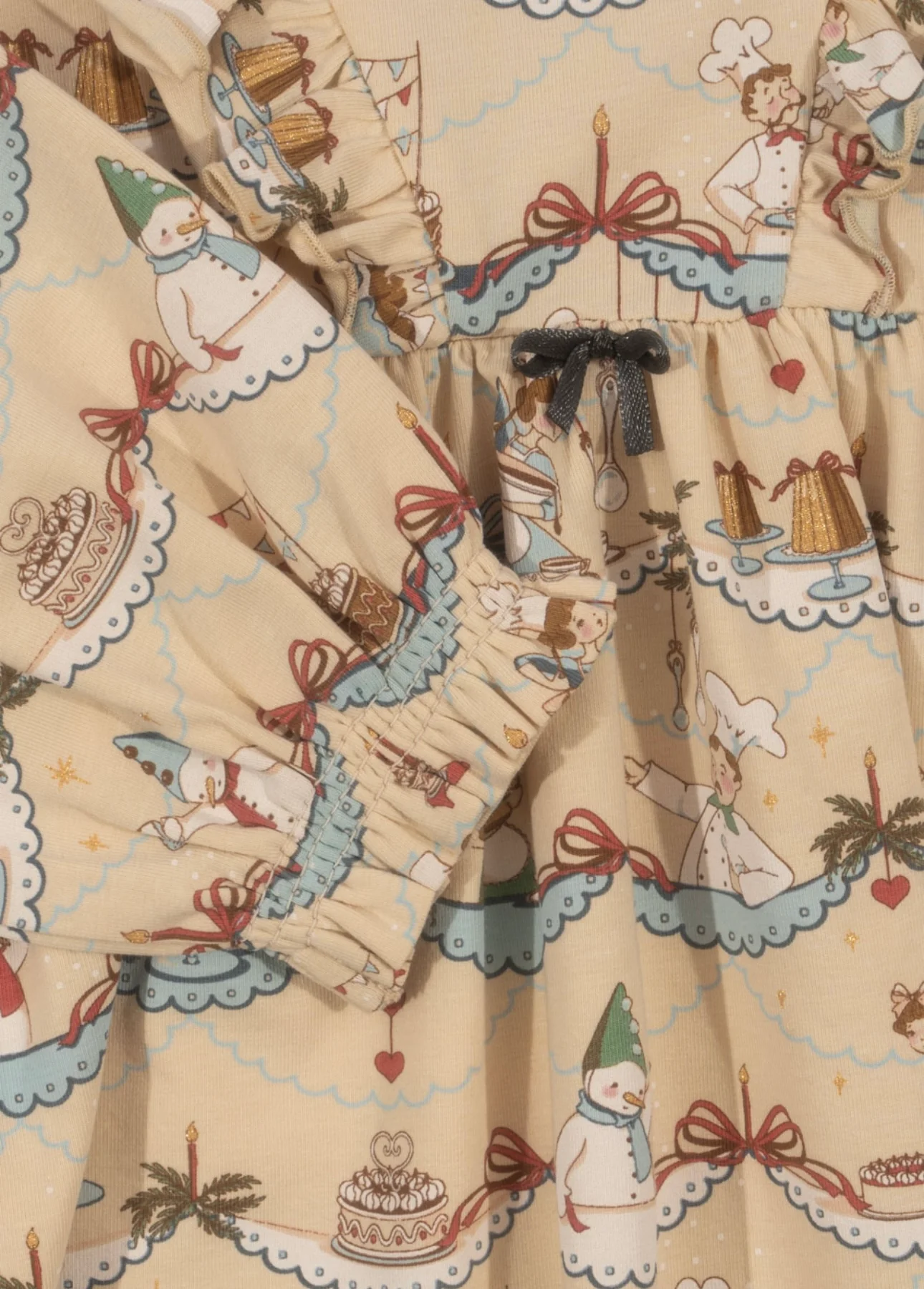 basic frill dress gots - sugar pie