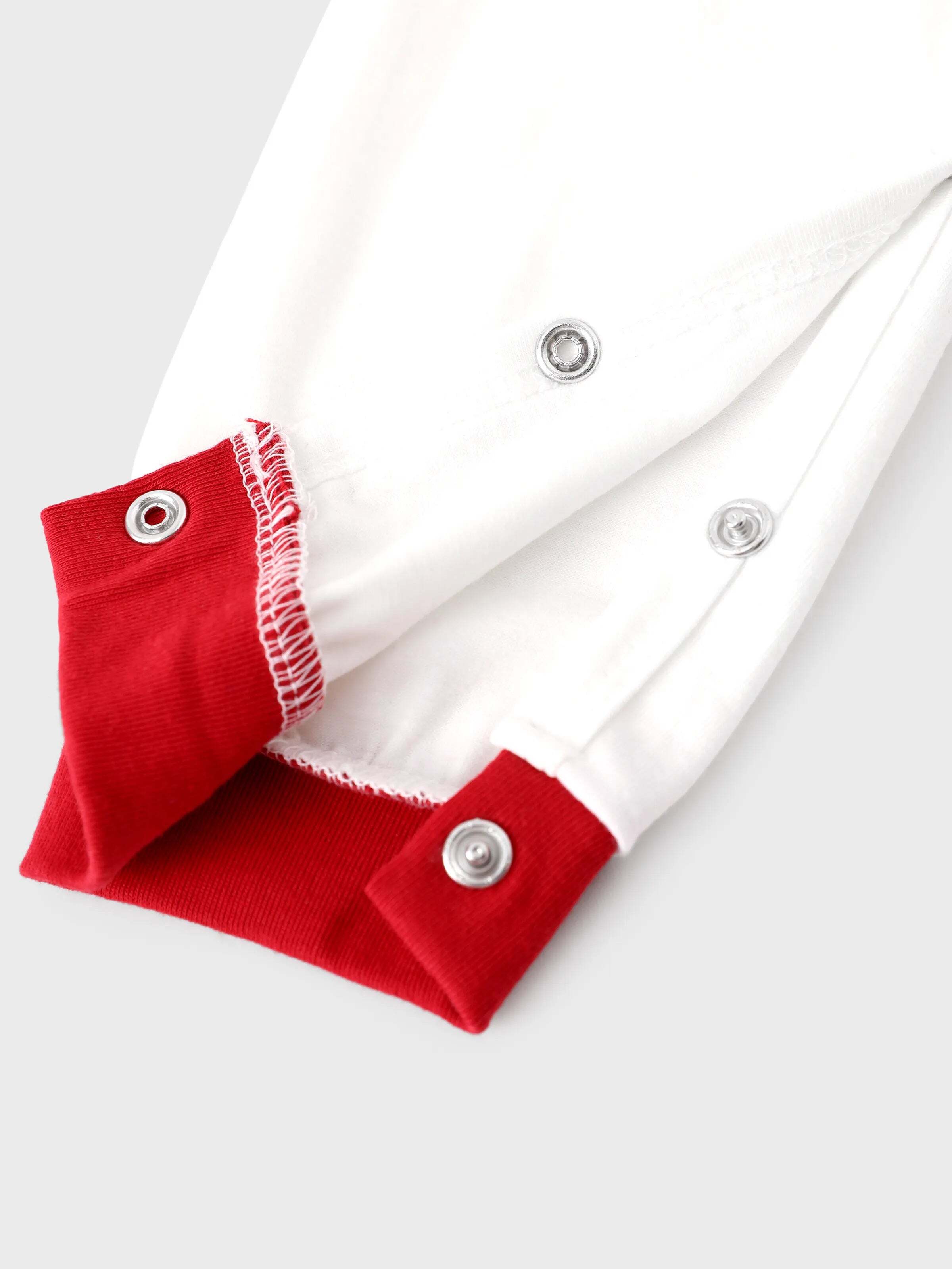 Christmas Family Matching Fleece Pajamas Set with Christmas Socks Red