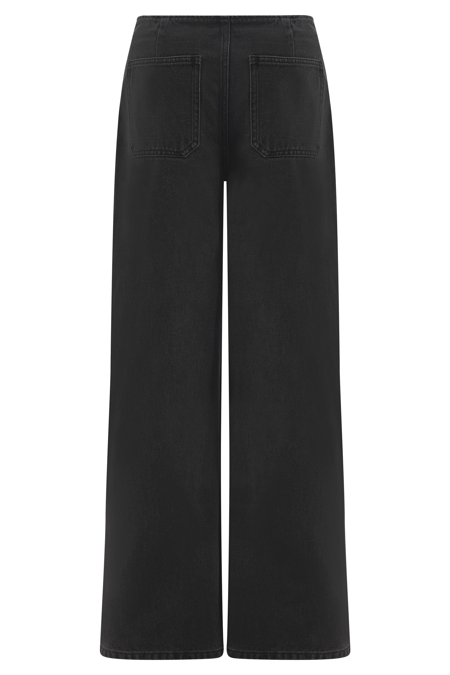 Black Mid Rise Denim Jeans