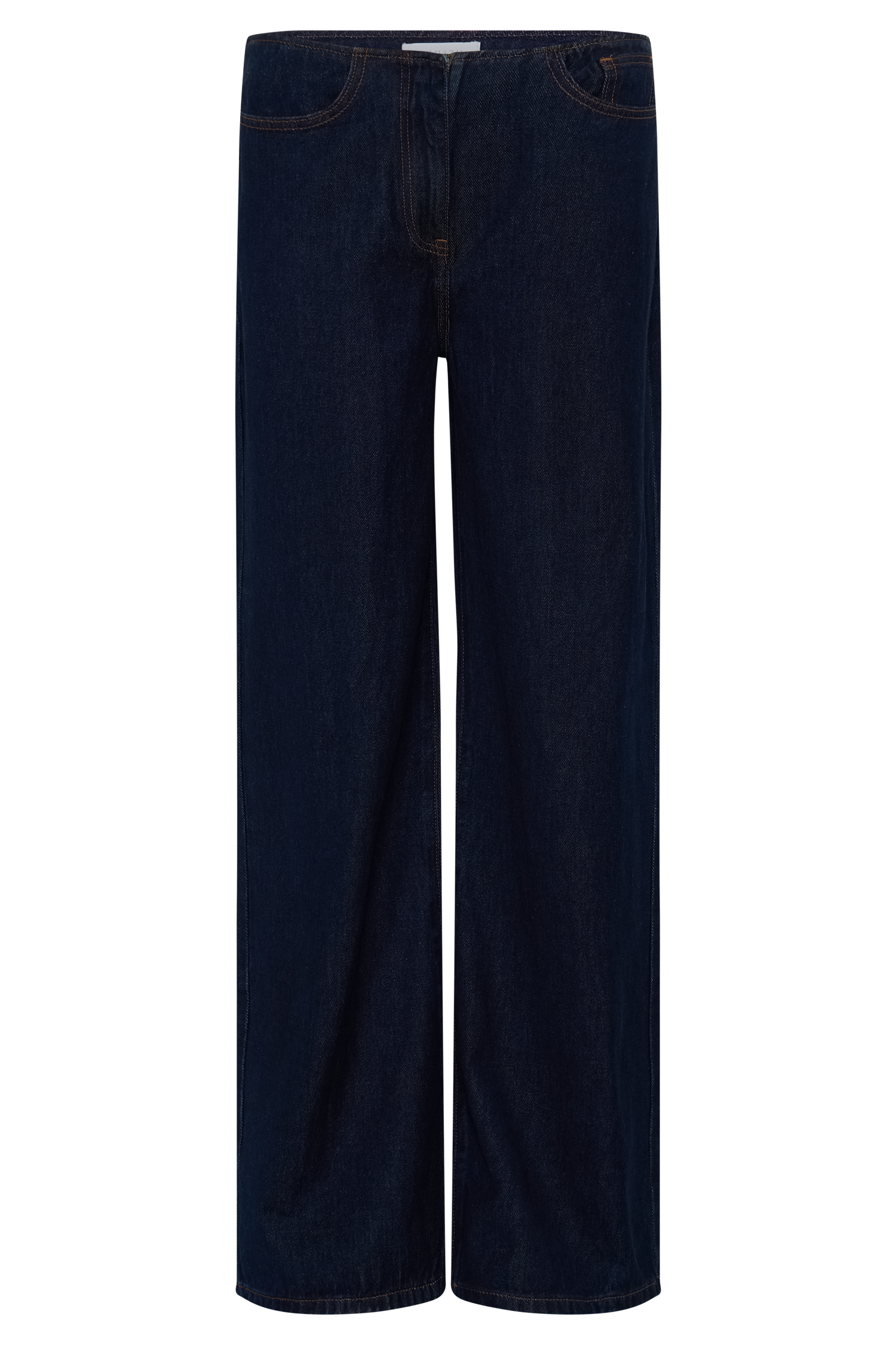 Blue Mid Rise Denim Jeans