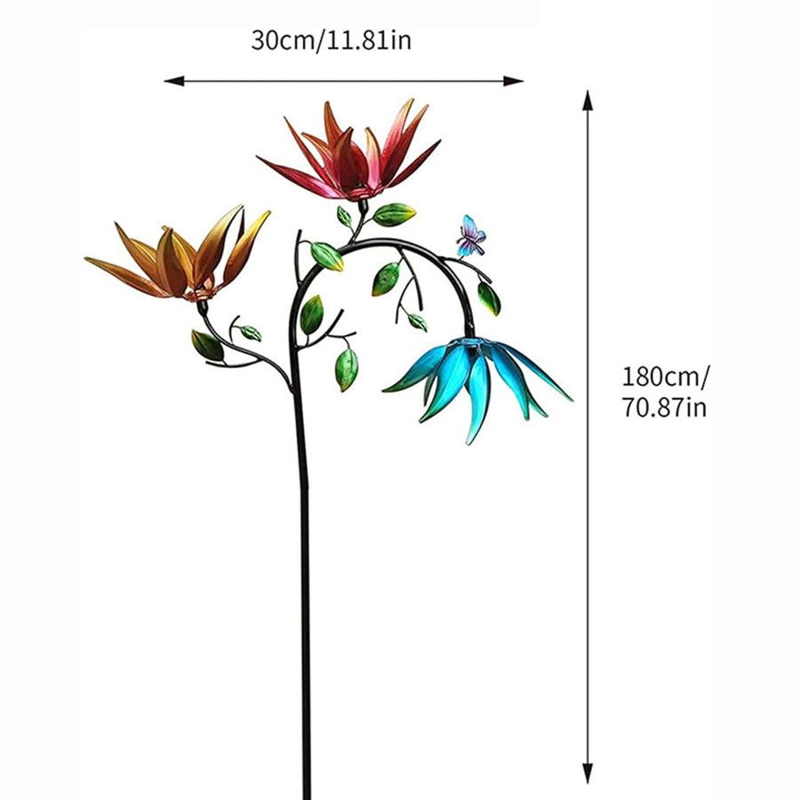 Lucky Flower Harlow Wind Spinner