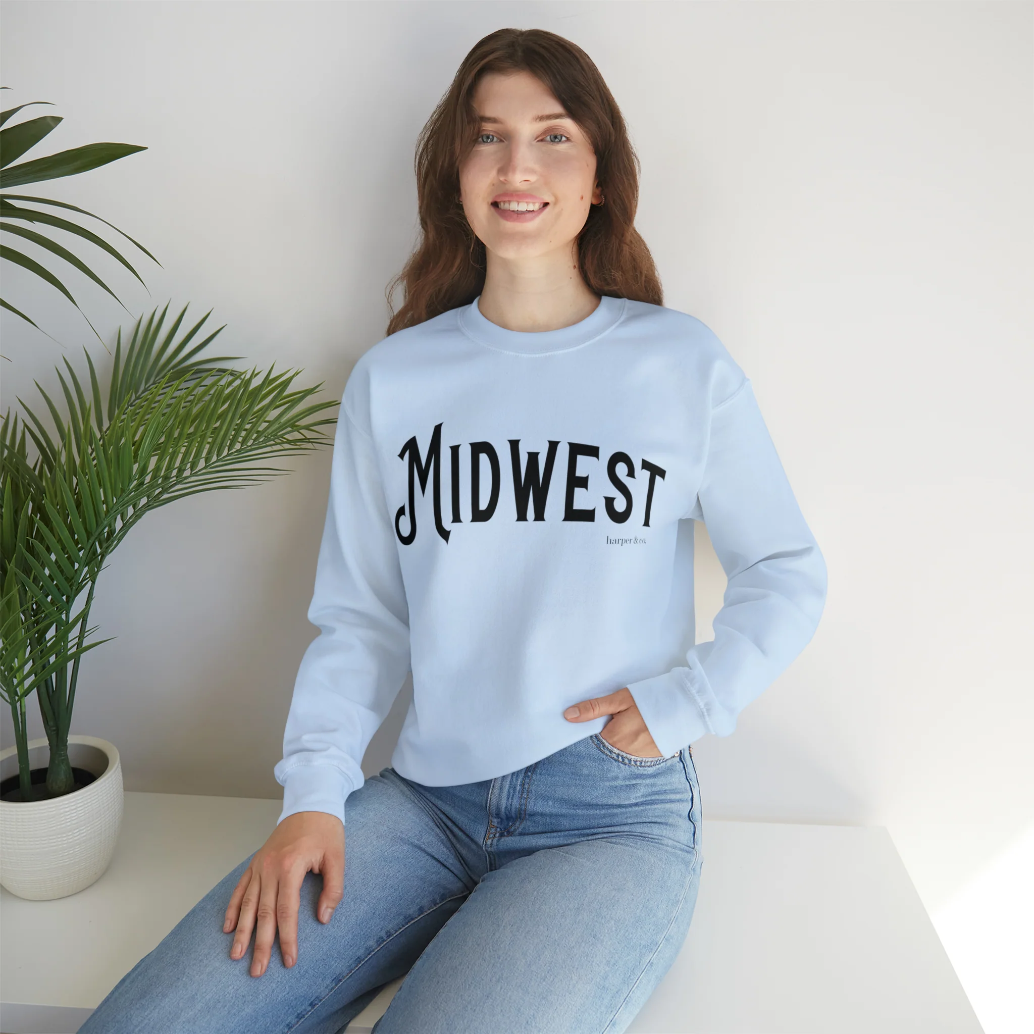 Midwest Unisex Heavy Blend? Crewneck Sweatshirt