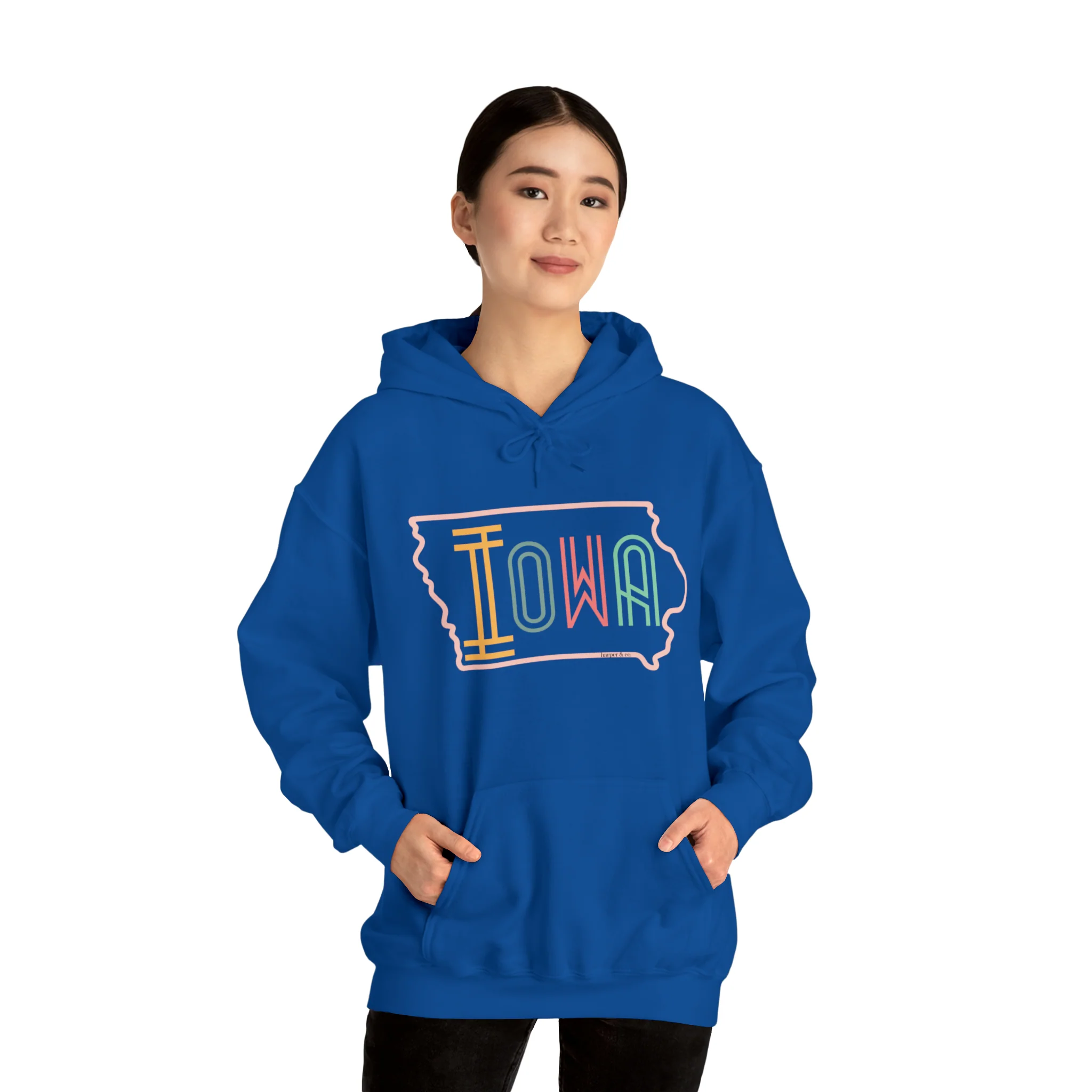 Iowa Light Unisex Heavy Blend? Hooded Sweatshirt