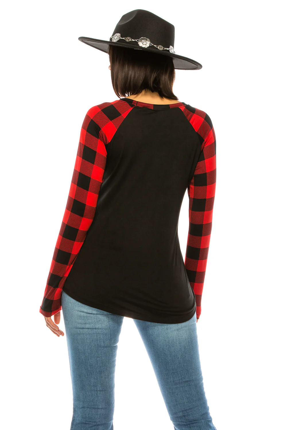 LIVIN THE YEE HAW LIFE RAGLAN TOP