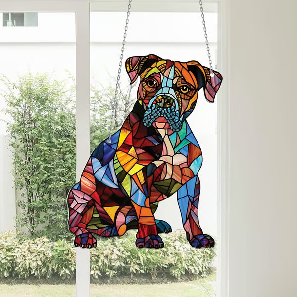 Dachshund Dog Window Hanging Suncatcher