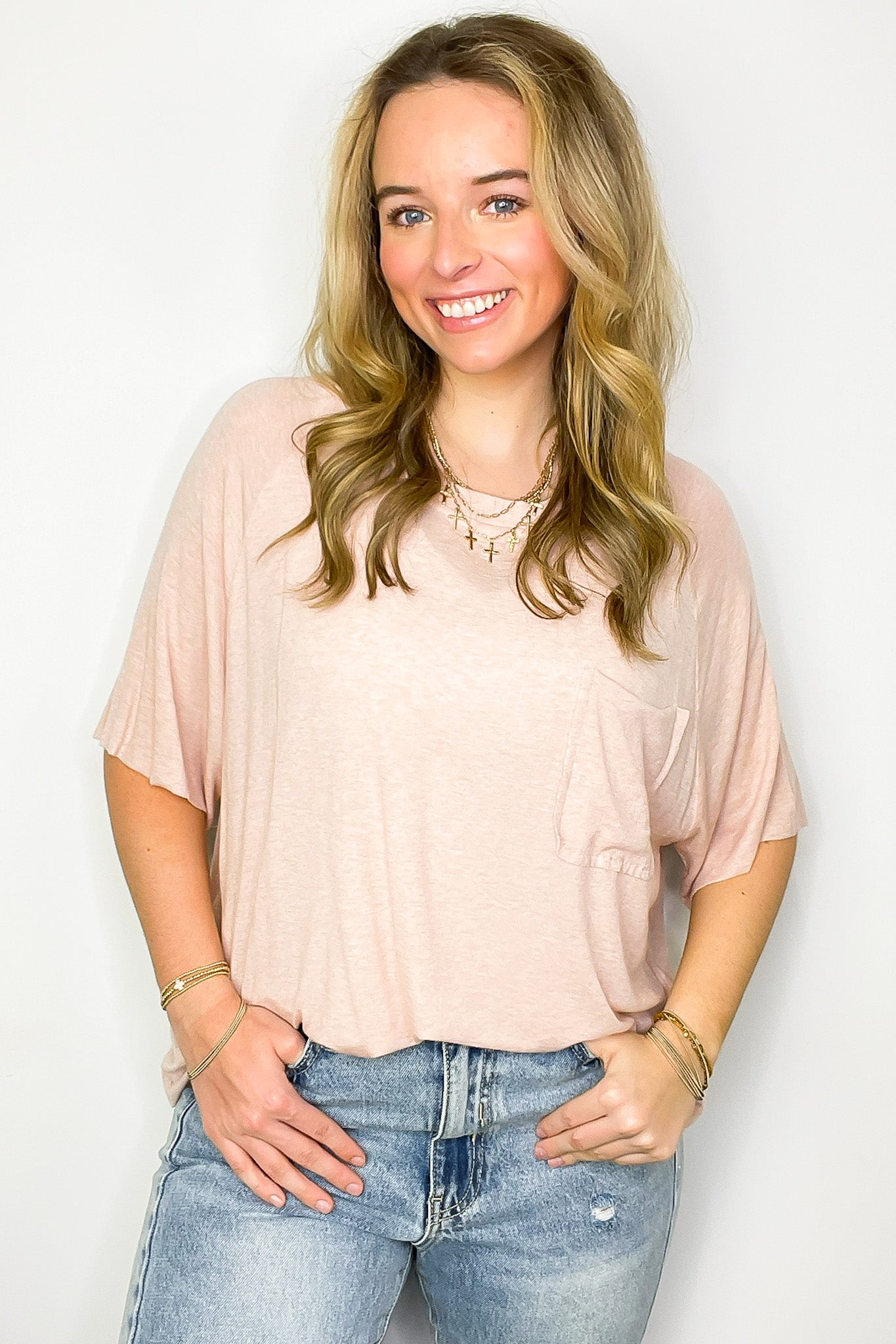 Inspire Me Casual Pocket Tee