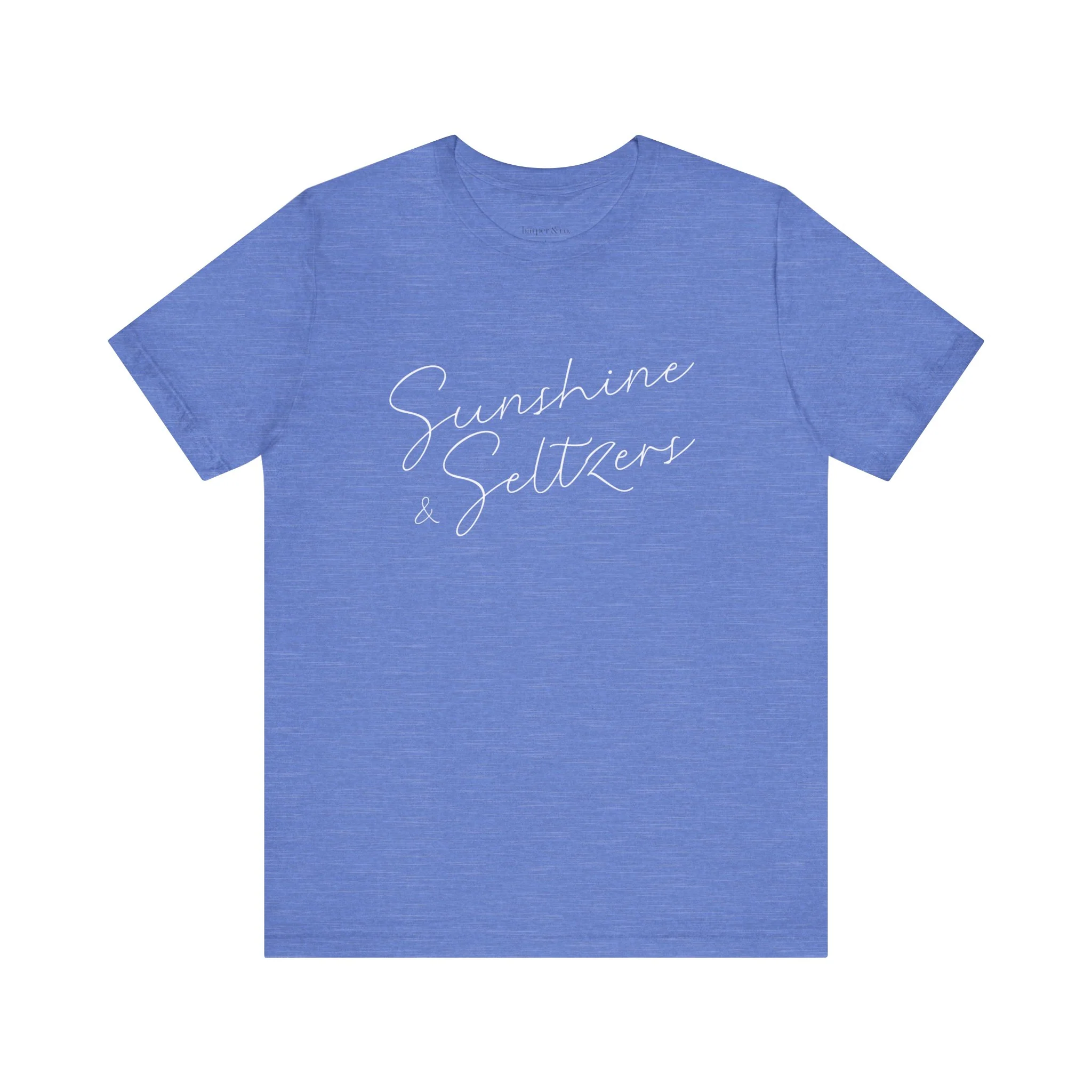 Sunshine & Seltzers Bella Canvas Unisex Jersey Tank - Multiple Colors