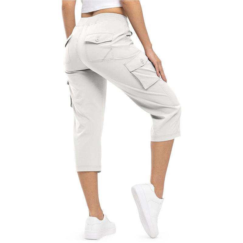 Women’s Lightweight Quick-Dry Capri Cargo Pants