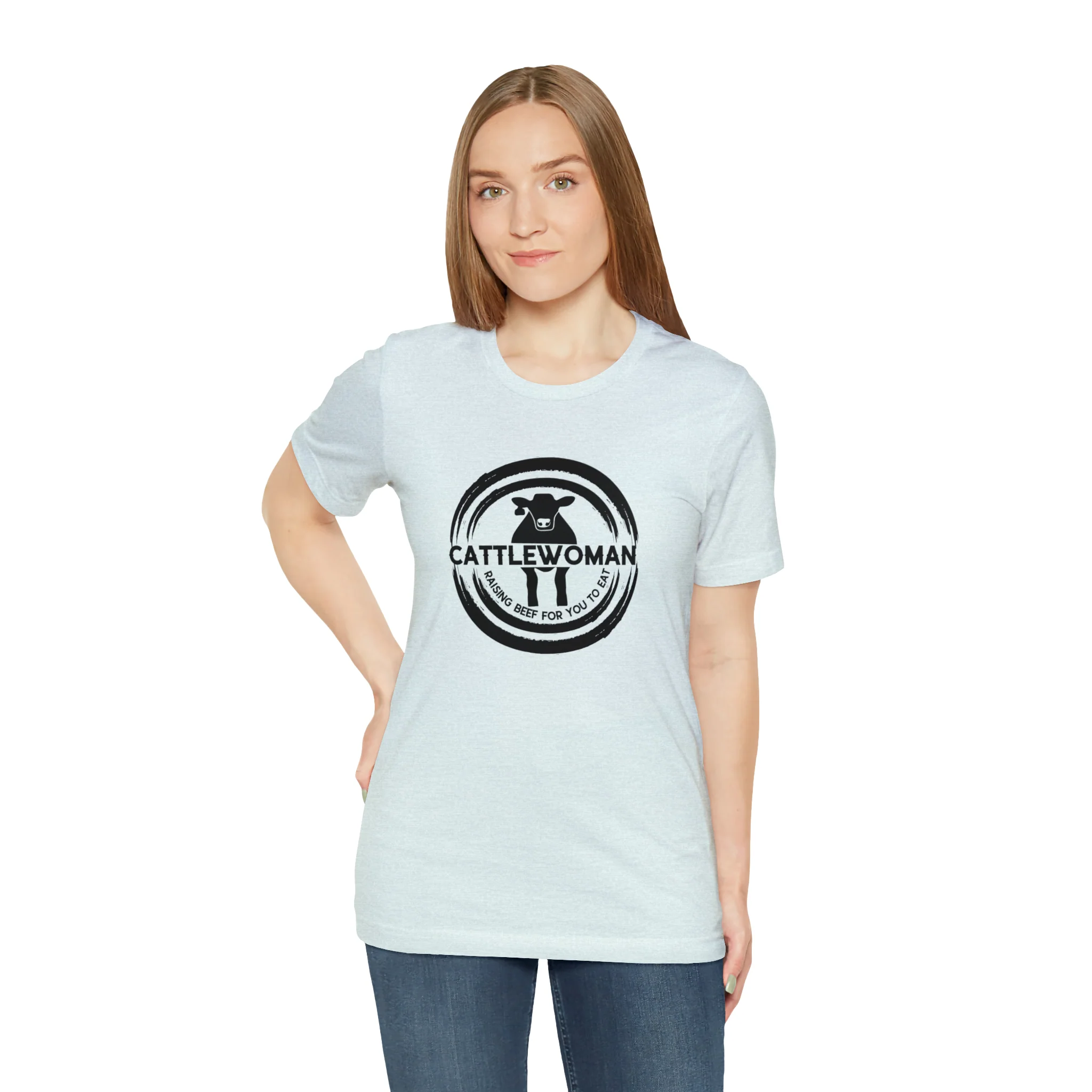 Cattlewoman Unisex Jersey Short Sleeve Tee