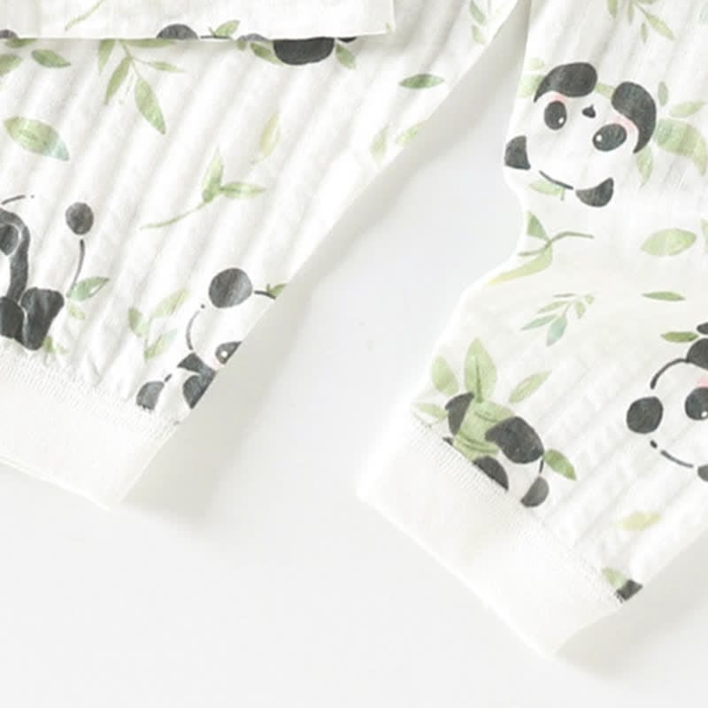 Baby 2-Piece Bamboo Panda Pajamas Set