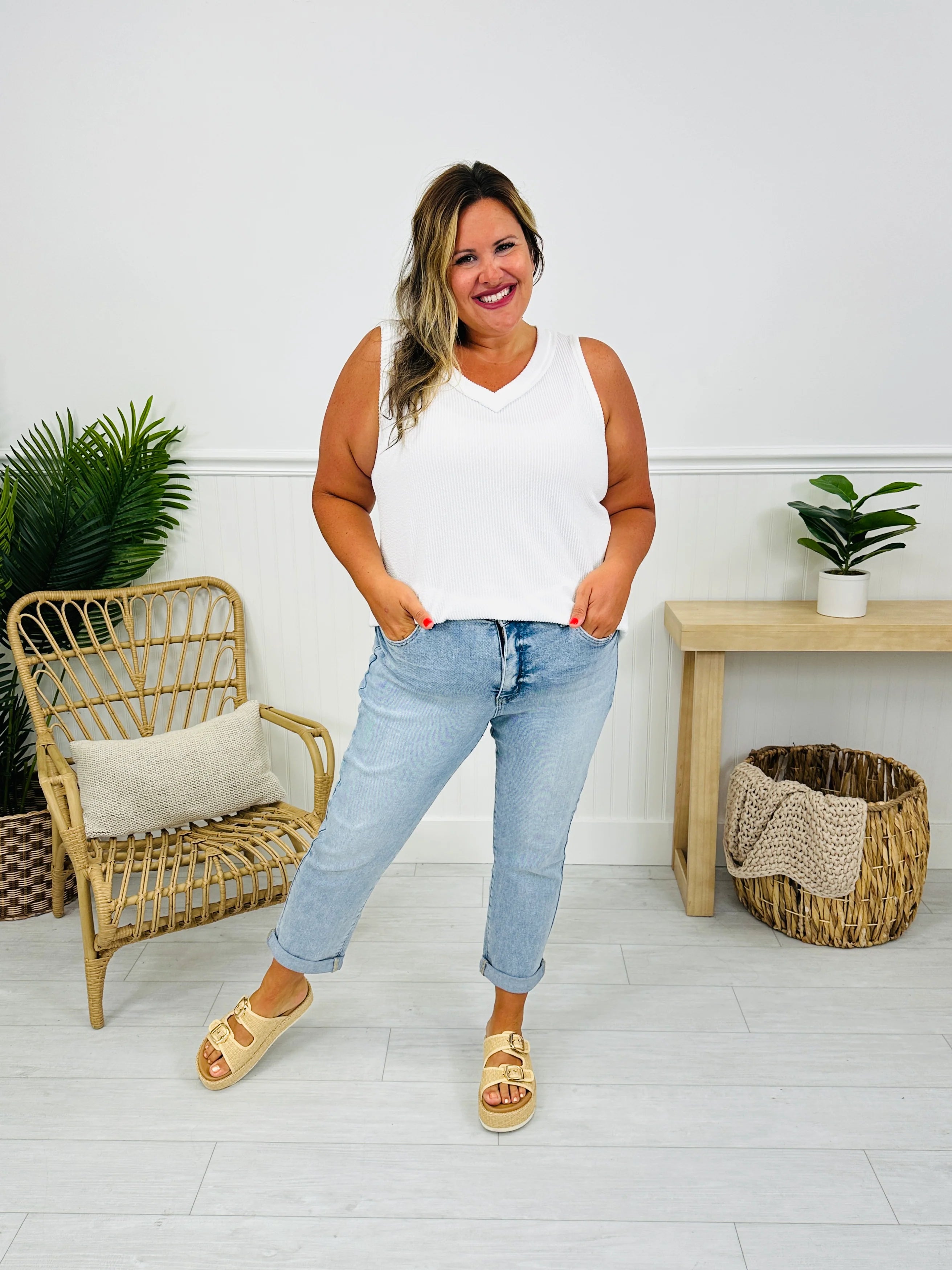 Mom Life MOCO Exclusive Design Mom Jeans With Tummy Control