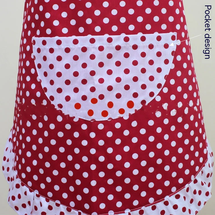 Ruffles & Polka Dot Aprons Various Colors