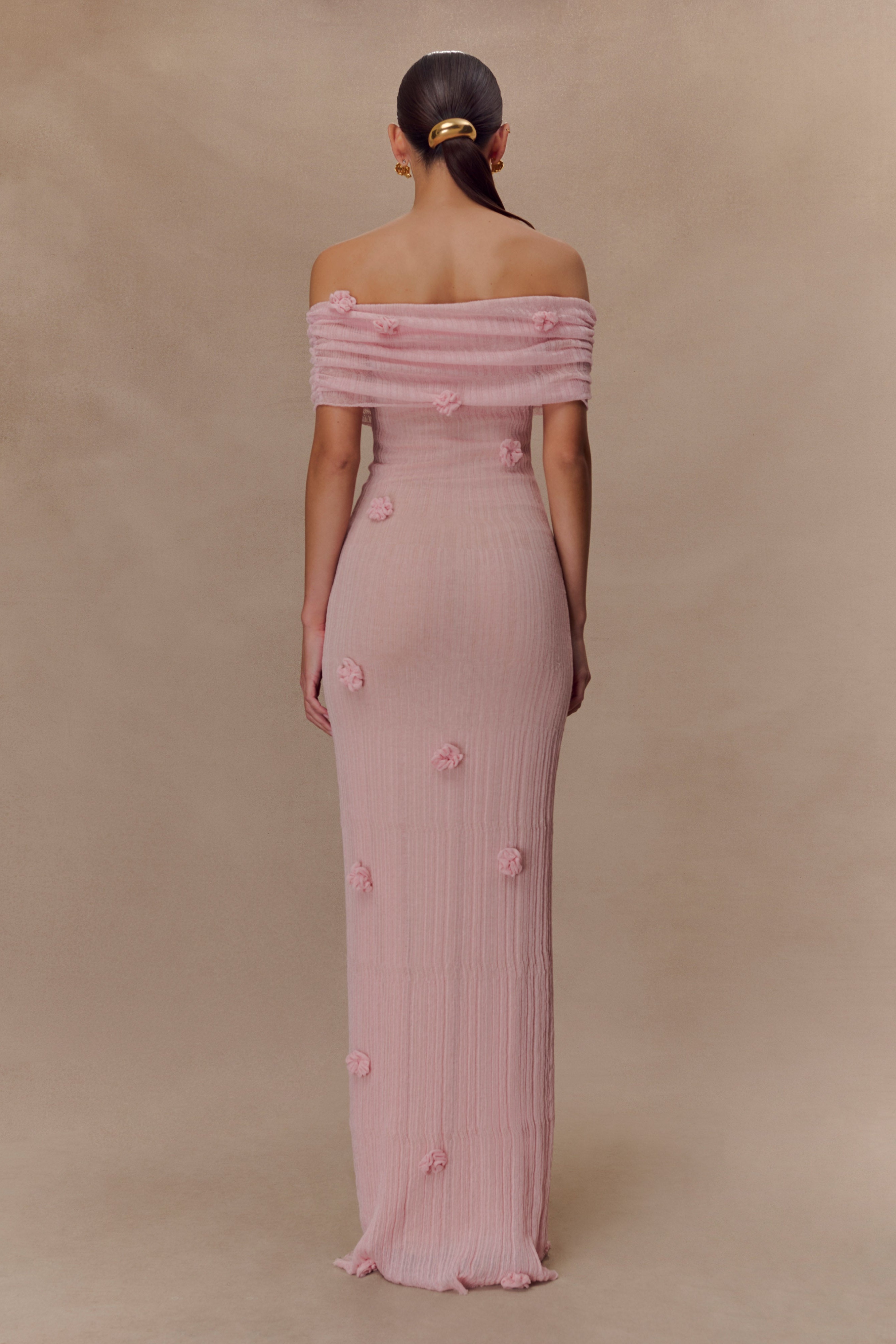 Pink Orchid Knit Maxi Dress