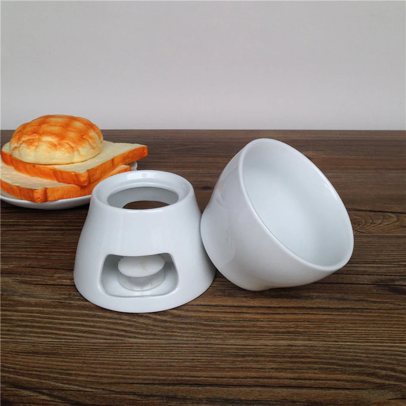 Kitchen Appliances: Small Porcelain Fondue Pot