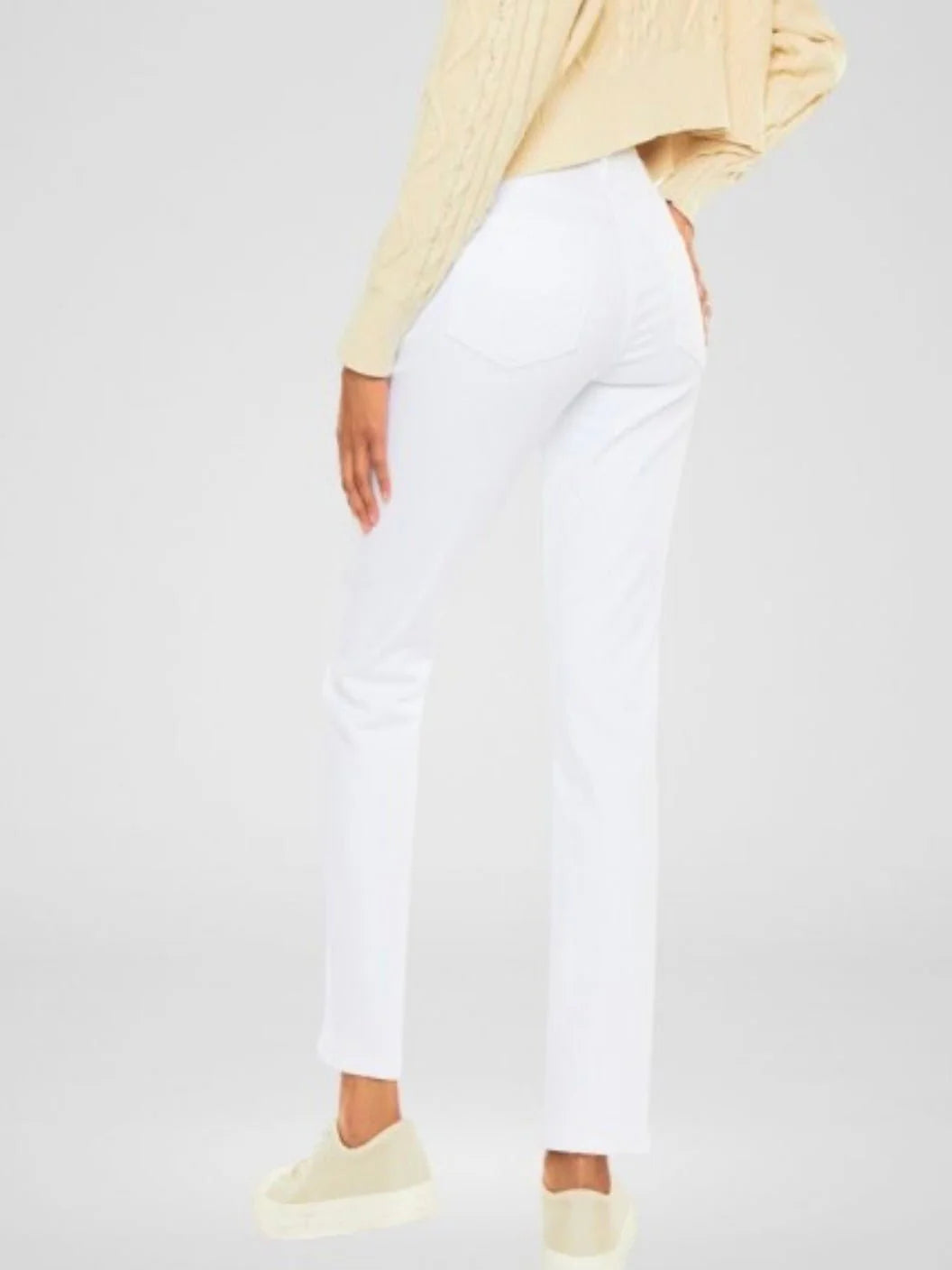 Kancan White Skinny Stretch Jeans