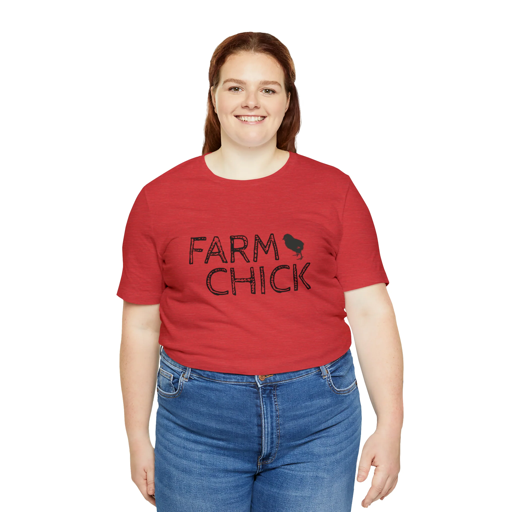 Farm Chick 2 Unisex Jersey Short Sleeve Tee