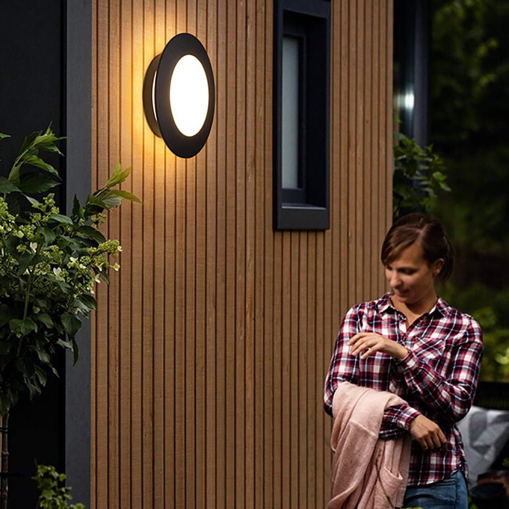 Minimalist Outdoor Waterproof LED Garden Wall Foyer Entry Wall Sconces