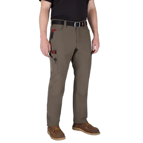 1Men's 8-PACK FREEFLEX Tech Work Pants with 7 Pockets