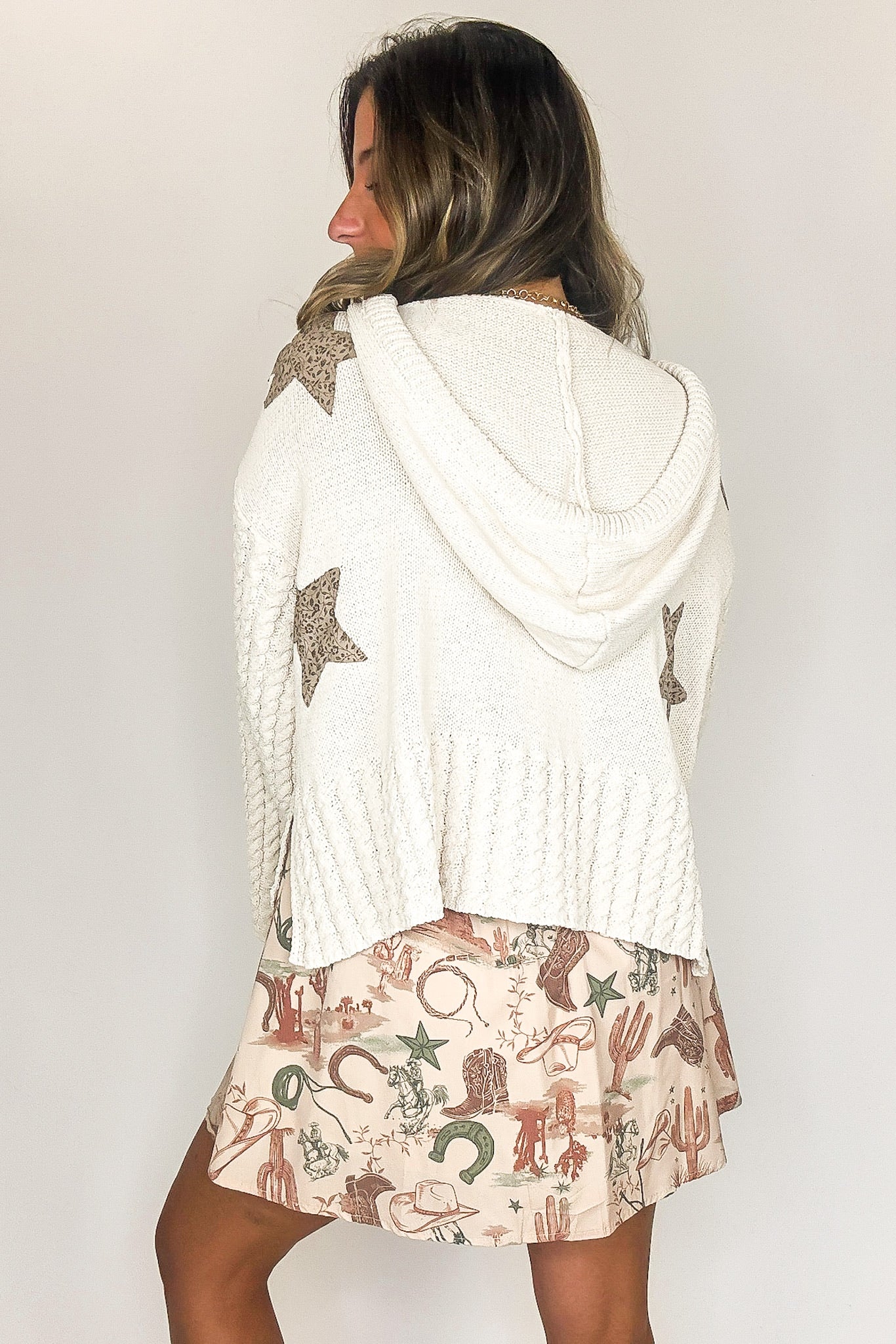Starstruck Wild Patch Hooded Sweater