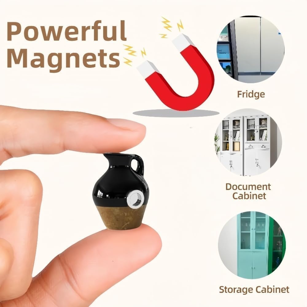 Mini Ceramic Magnetic Vase
